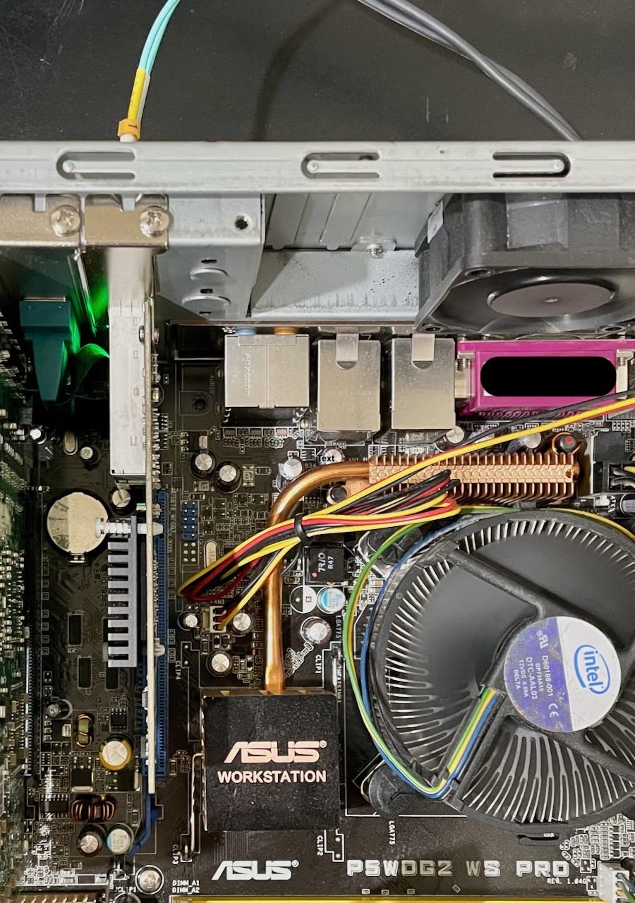 10Gtek 10Gb PCI-E NIC Network Card, Dual SFP+ Port, with Intel 82599ES Controller, PCI Express Ethernet LAN Adapter Support Windows Server/Linux/VMware, Compare to Intel X520-DA2(E10G42BTDA) customer photo 2