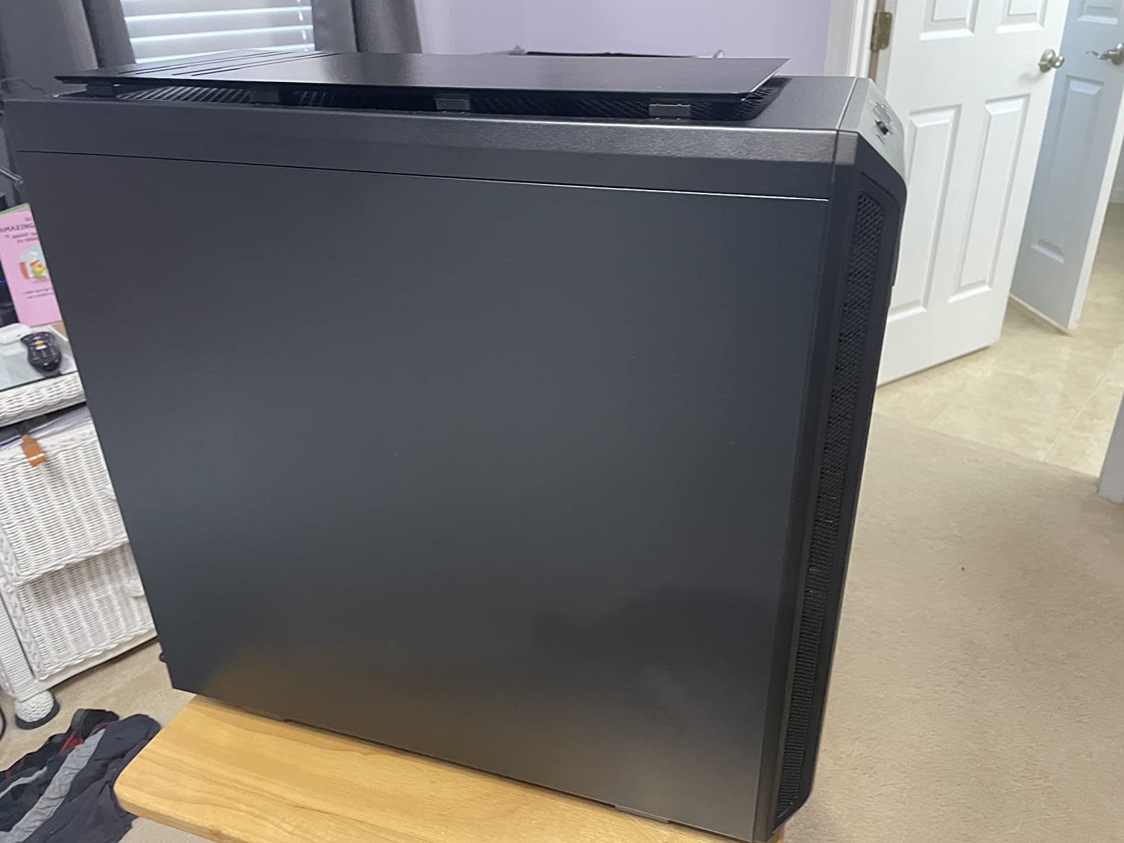 be quiet! Pure Base 600 ATX Midi Tower PC Case - 2 Pre-Installed Pure Wings Fans - Black - BG021 customer photo 1