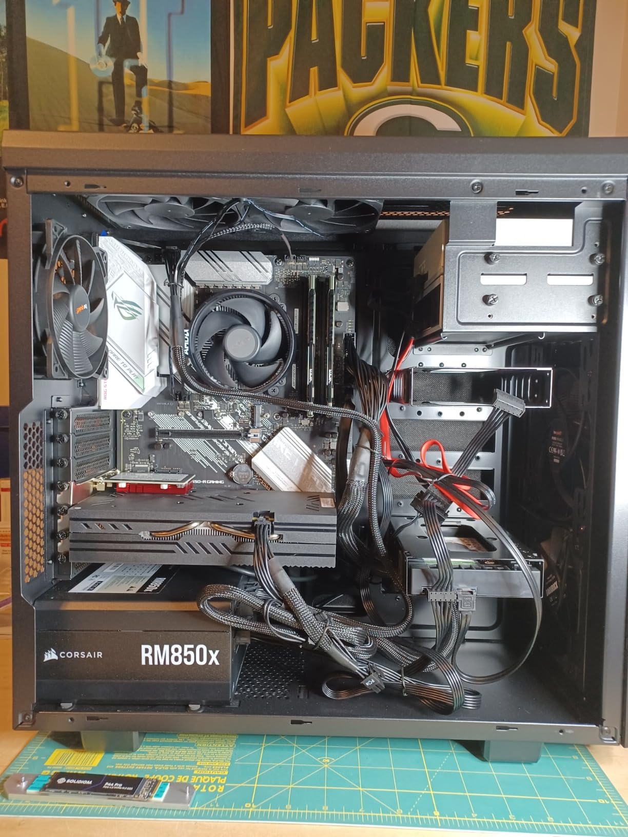 be quiet! Pure Base 600 ATX Midi Tower PC Case - 2 Pre-Installed Pure Wings Fans - Black - BG021 customer photo 2