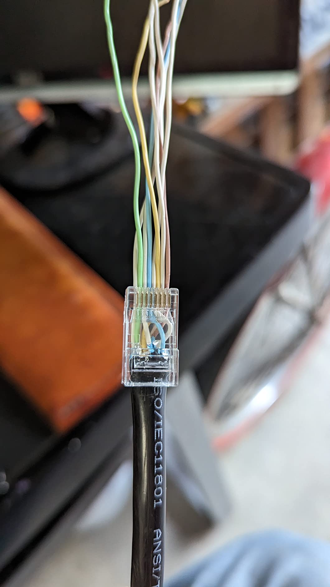 Outdoor Cat 7 Ethernet Cable 100ft, 26AWG Heavy-Duty Cat7 Networking Cord Patch Cable RJ45 Transmission Speed 10Gbps Transmission Bandwidth 600Mhz LAN Wire Cable SFTP Waterproof Direct Burial (100FT) customer photo 1
