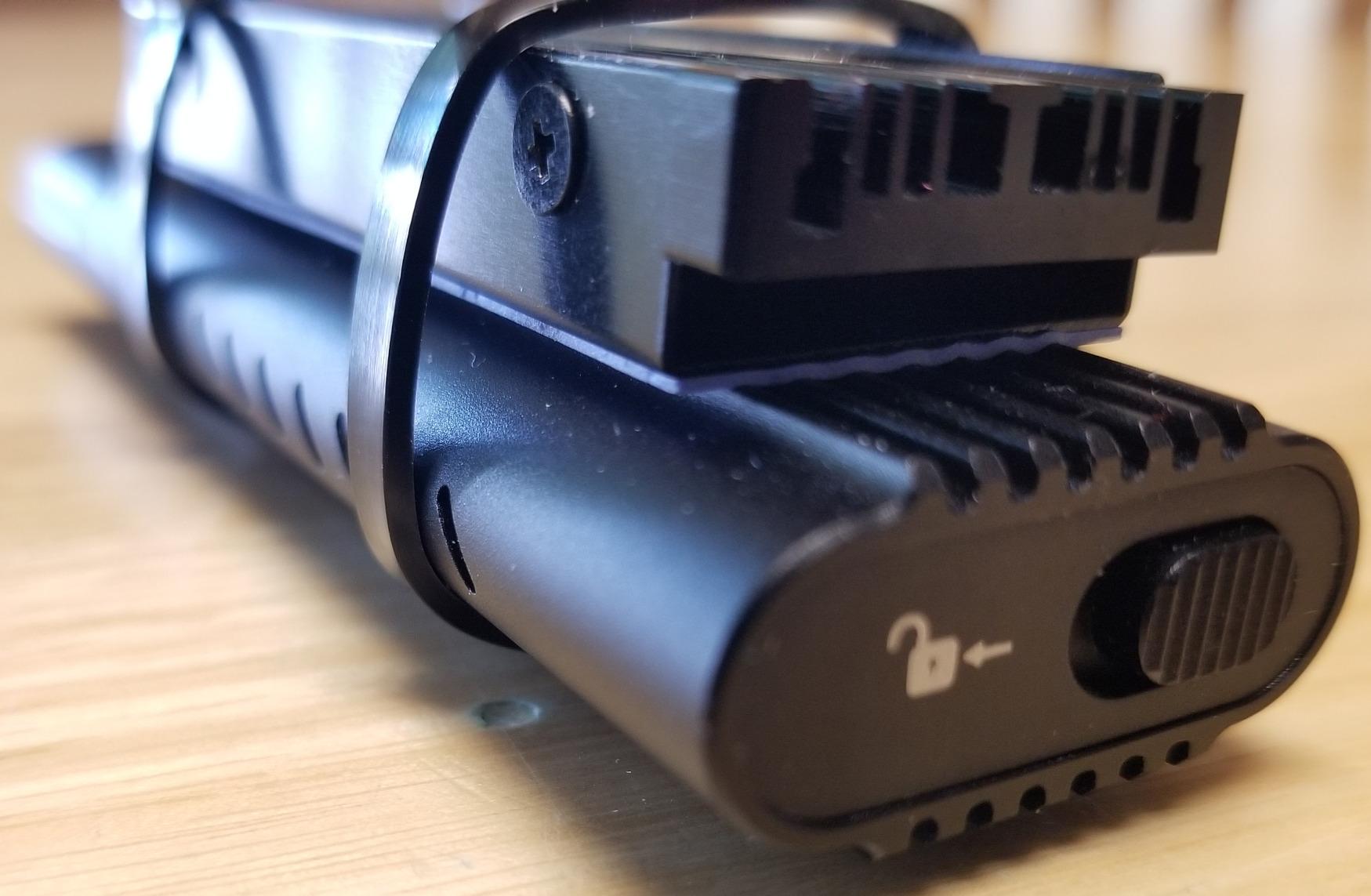 Plugable M.2 NVMe SSD Enclosure; Tool-Free & Driverless, USB 3 Type-C, Including Thunderbolt and USB4, at 10Gbps. for M.2 NVMe SSDs 2230 to 2280 PCIe Gen 3 and 4. USB Cables Included customer photo 1