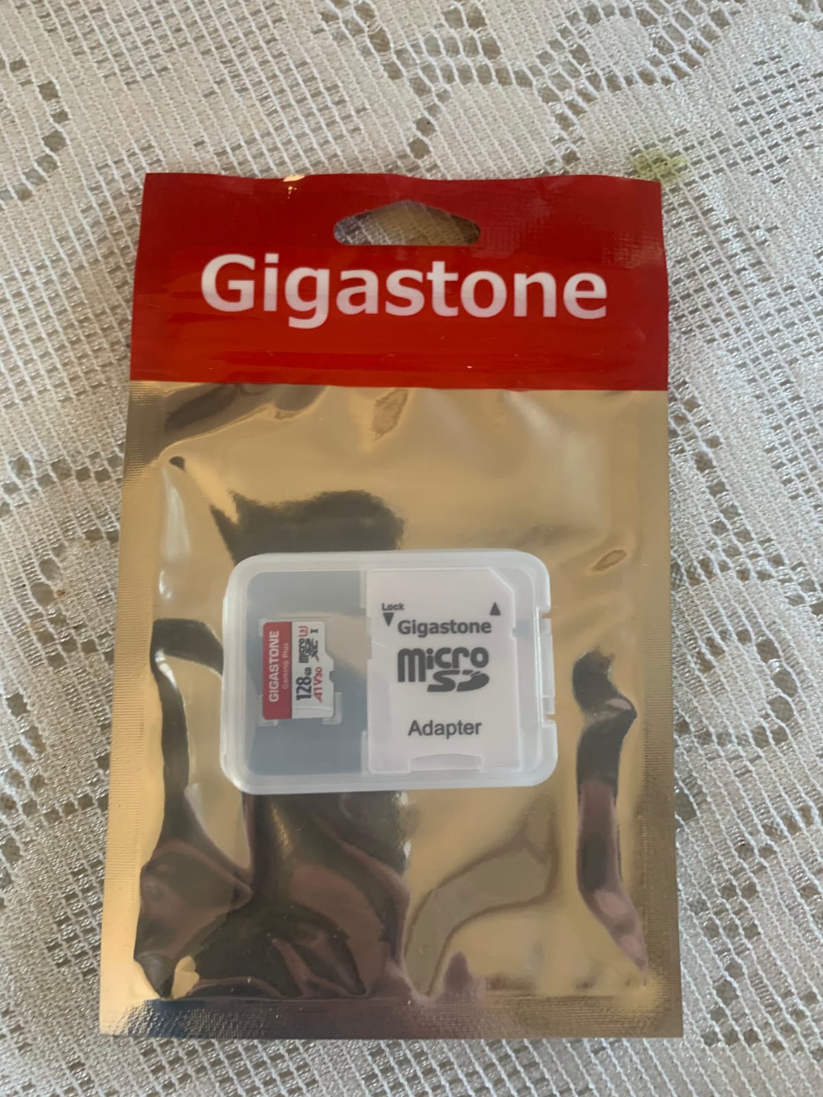 [Gigastone] 128GB Micro SD Card, Gaming Plus, MicroSDXC Memory Card for Nintendo-Switch 1, Wyze, GoPro, Dash Cam, Security Camera, 4K Video Recording, UHS-I A1 U3 V30 C10, up to 100MB/s, with Adapter customer photo 1