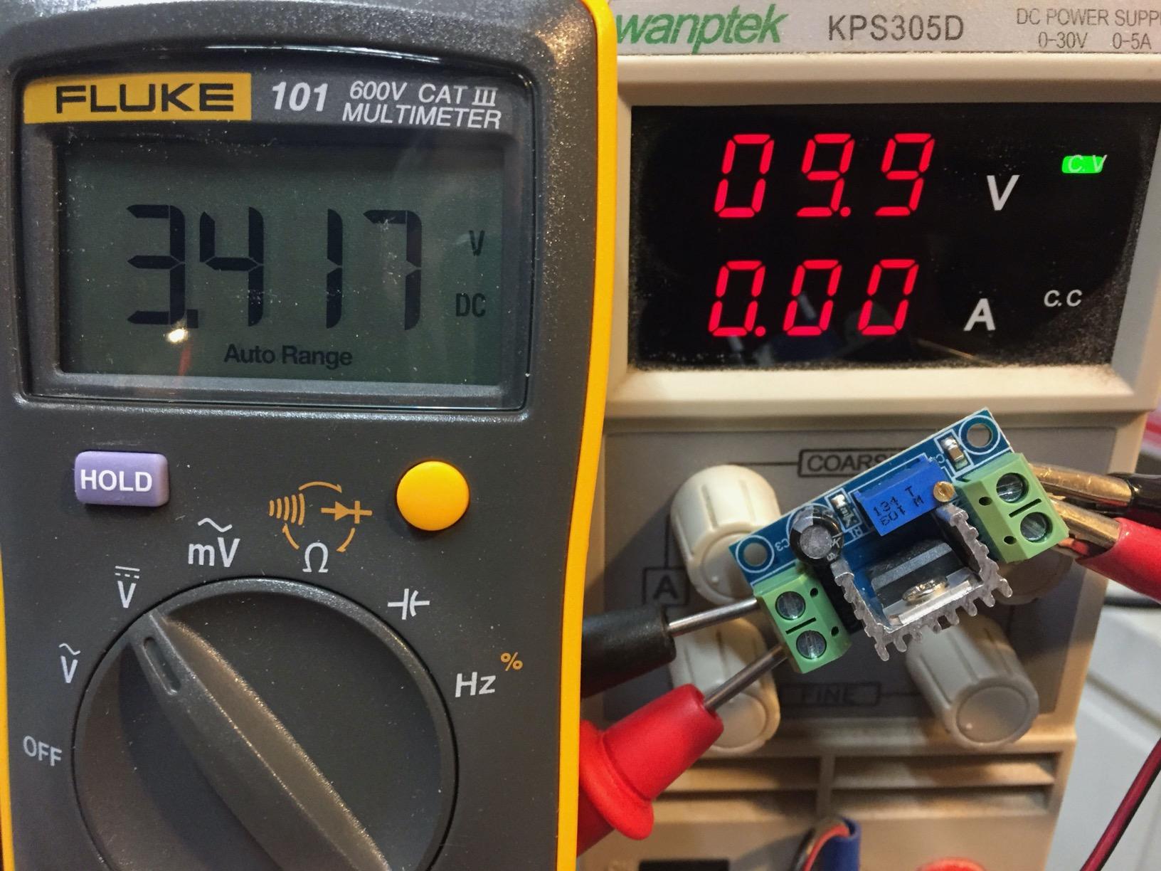 HiLetgo 10pcs LM317 DC-DC Converter Buck Step Down Circuit Board Module Linear Regulator LM317 Adjustable Voltage Regulator Power Supply customer photo 1