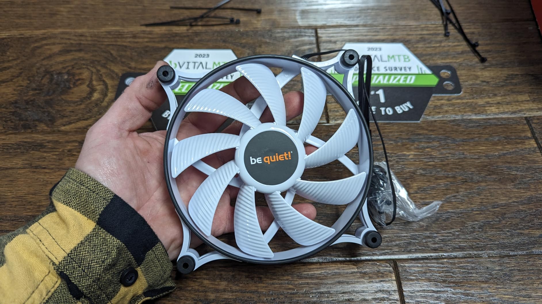 be quiet! Shadow Wings 2 140mm PWM Low Noise Cooling Fan | White | BL091 customer photo 2