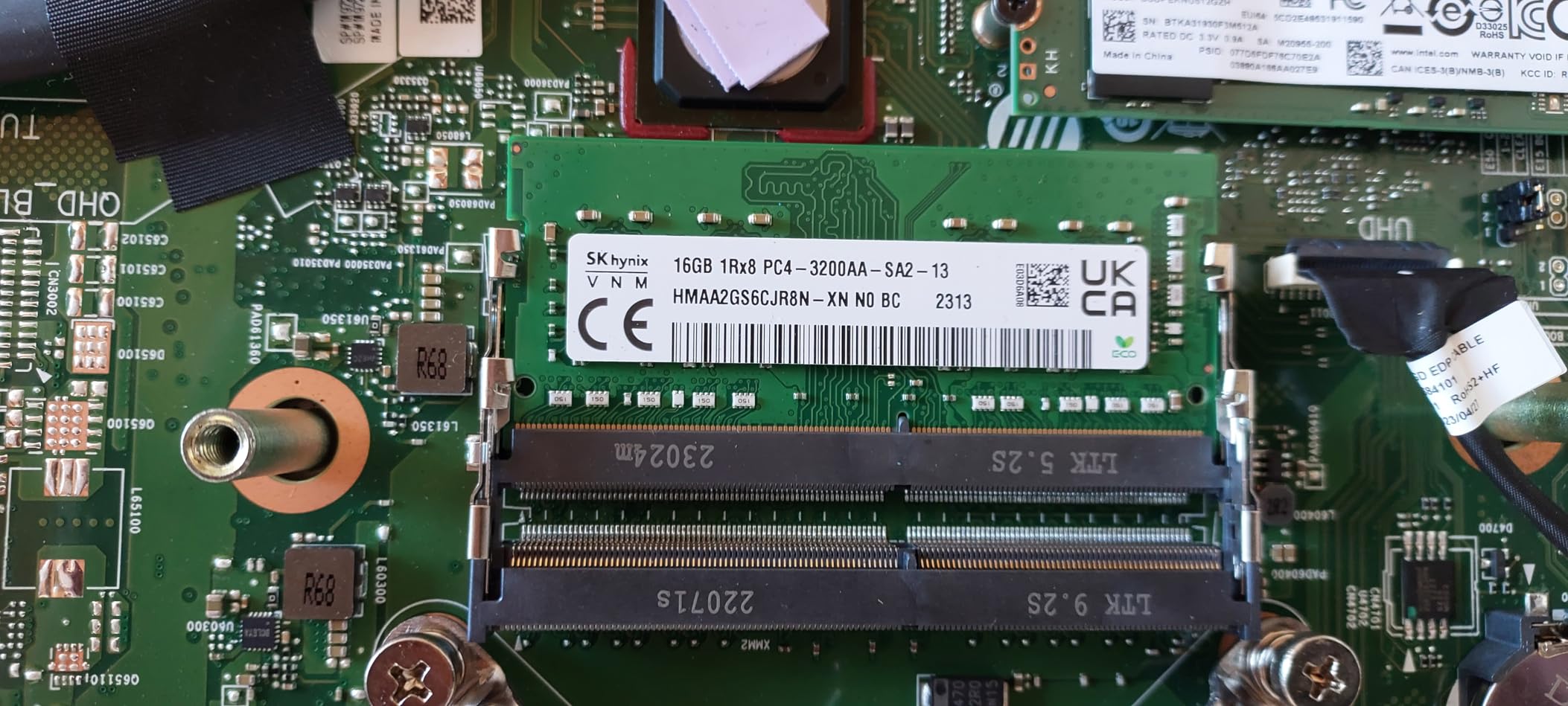Crucial 64GB DDR4 RAM Kit (2x32GB), 3200MHz (PC4-25600) CL22 Laptop Memory, SODIMM 260-Pin, Downclockable to 2933/2666MHz, Compatible with 13th Gen Intel Core and AMD Ryzen 7000 - CT2K32G4SFD832A customer photo 1