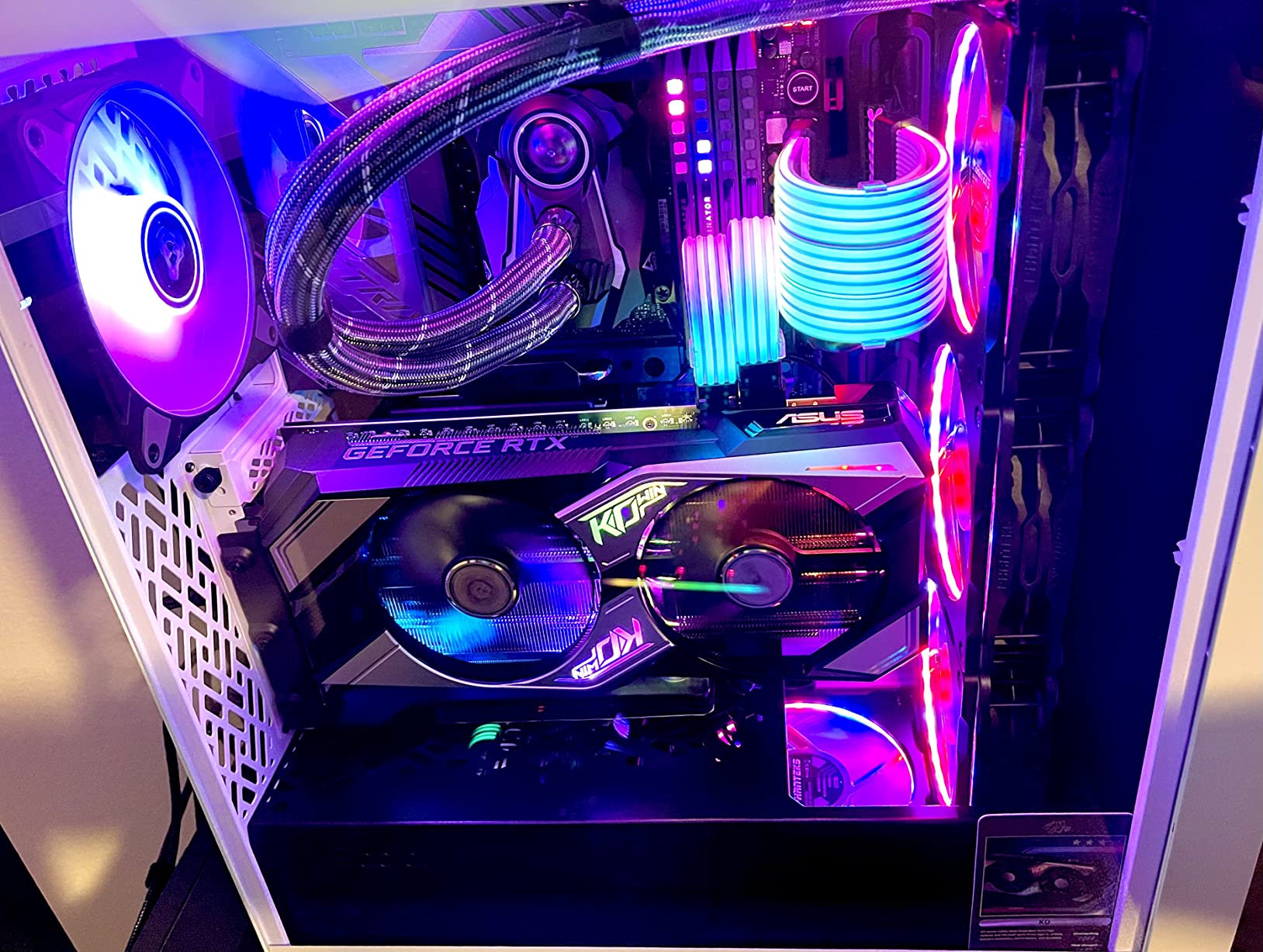 Fractal Design Meshify 2 Compact Black ATX Flexible High-Airflow Light Tinted Tempered Glass Window Mid Tower Computer Case customer photo 1