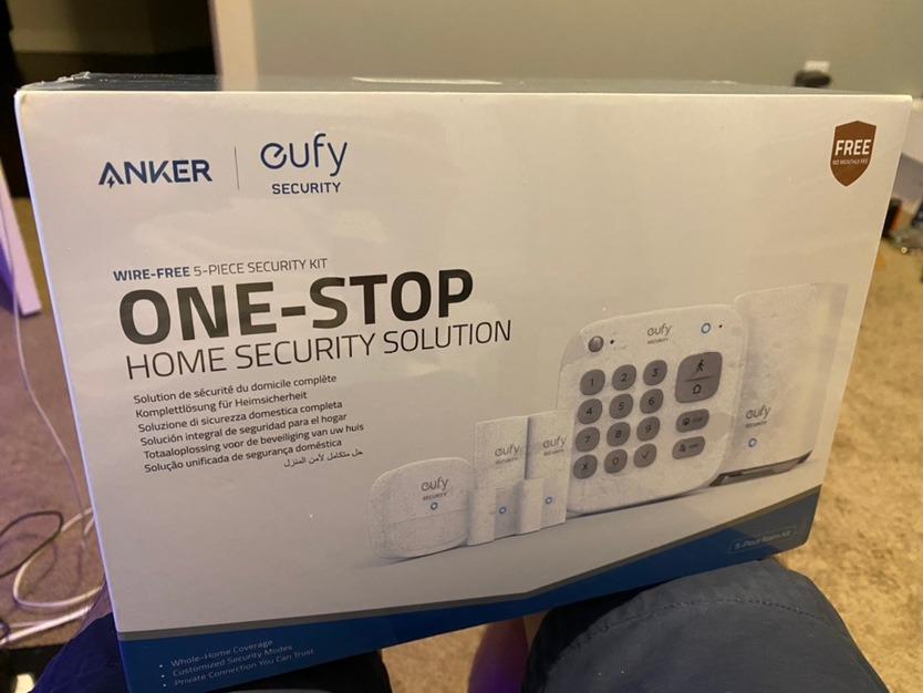 eufy Security 5-Piece Home Alarm Kit, Home Security System, Keypad, Motion Sensor, 2 Entry Sensors, Home Alarm System, Control from the App, Links with eufyCam, Optional 24/7 Protection customer photo 2
