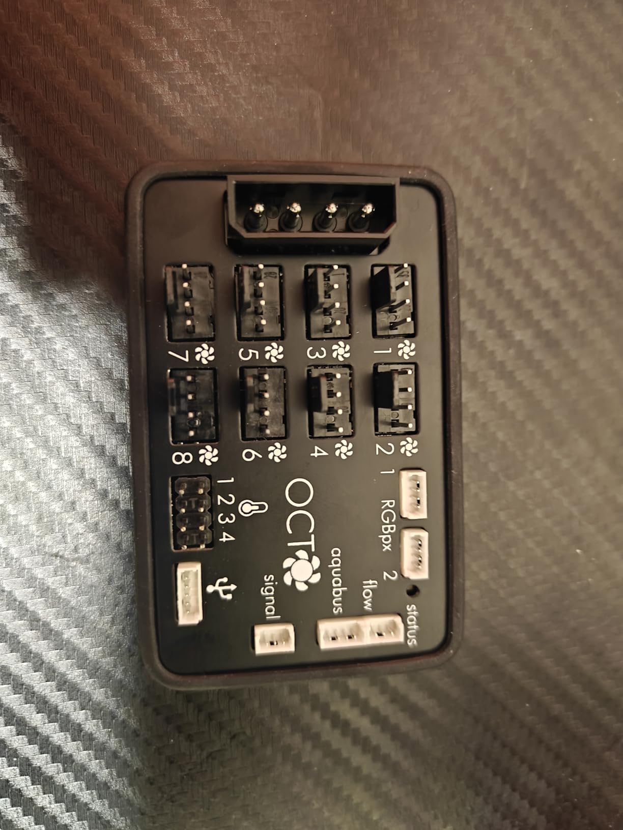 Aquacomputer OCTO Fan Controller for PWM Fans customer photo 2
