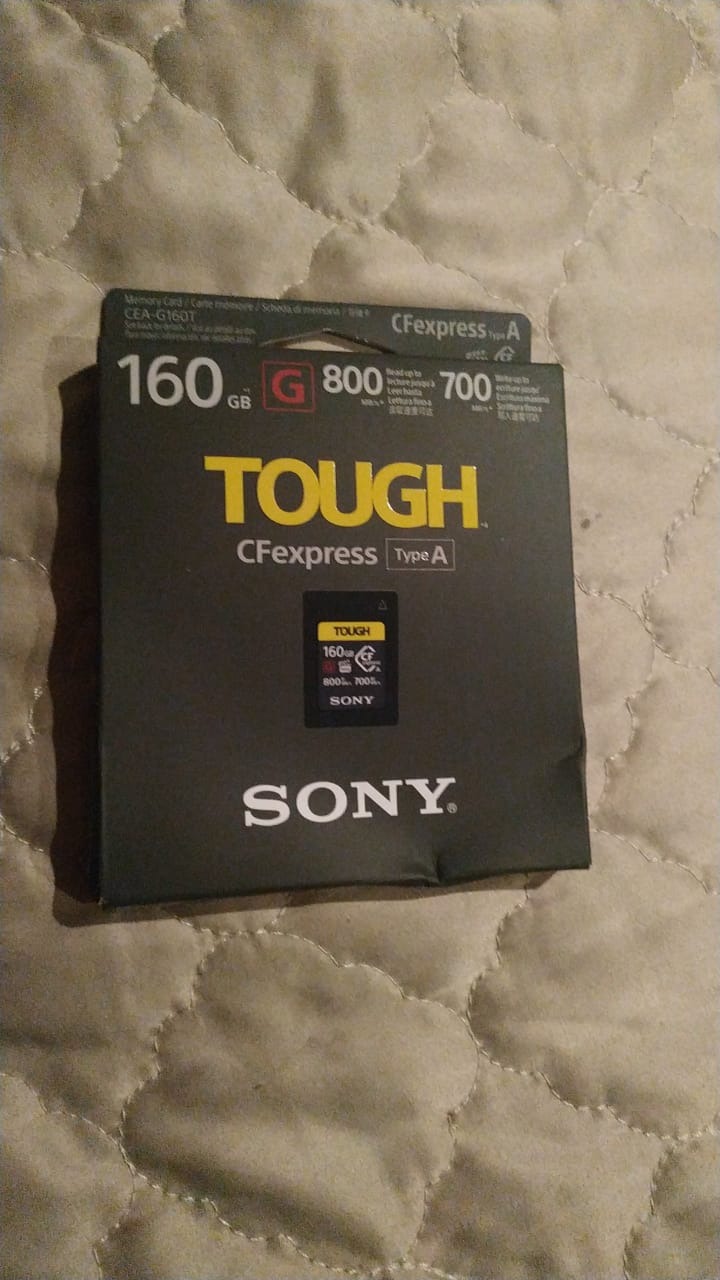 Sony CFexpress Type A 160GB CFexpress Type A Card CEAG160T customer photo 1