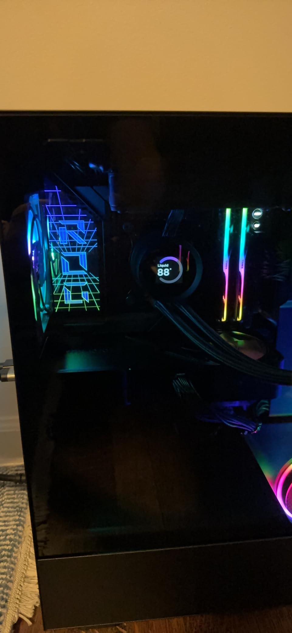 ID-COOLING NO-12015-XT-ARGB 120mm Slim PWM ARGB Case Fan, 15mm Thick, Ultra Slim 15mm PWM Cooling Fan customer photo 1