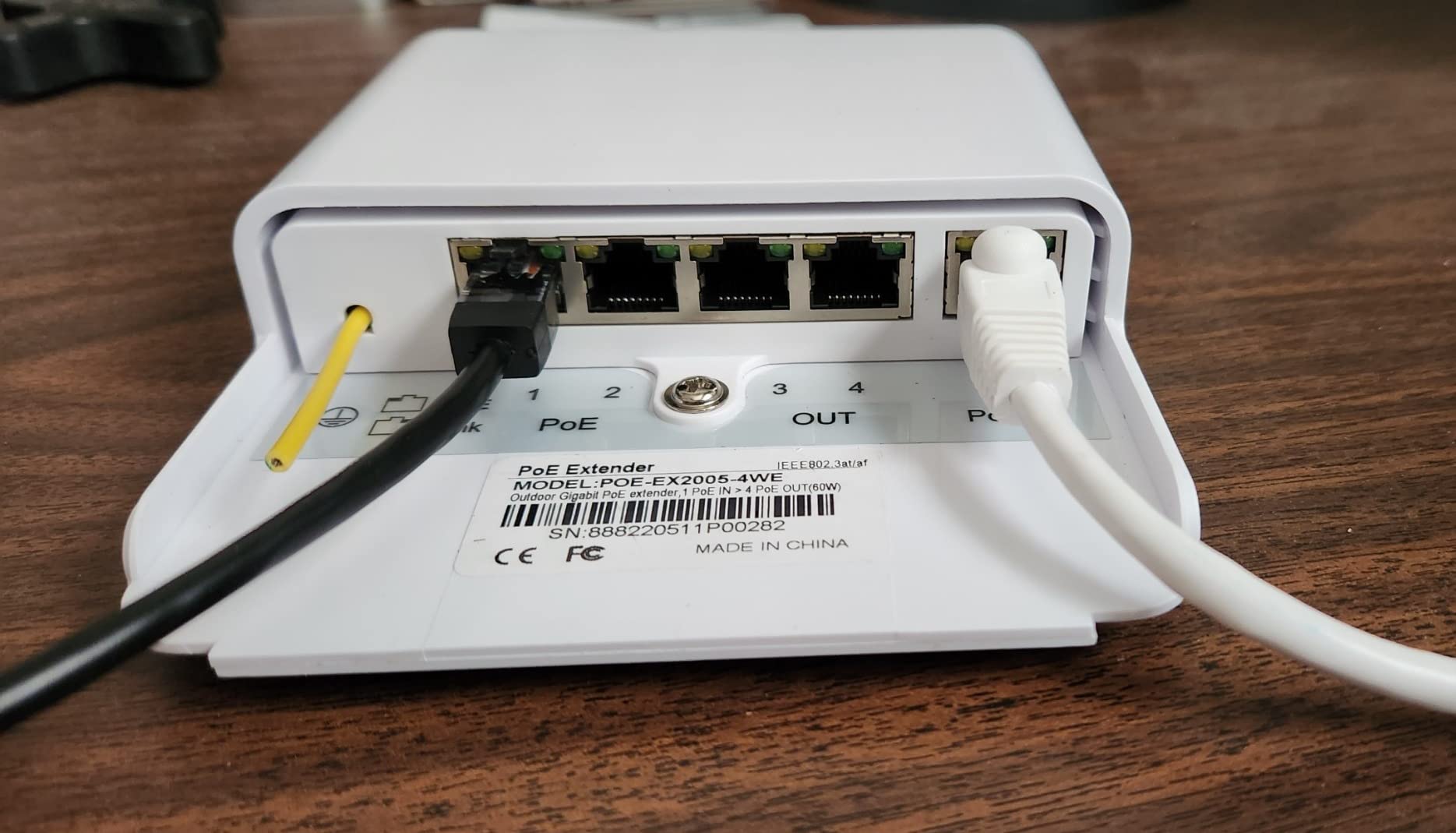 Outdoor 5 Port PoE Switch/Extender/Booster customer photo 2
