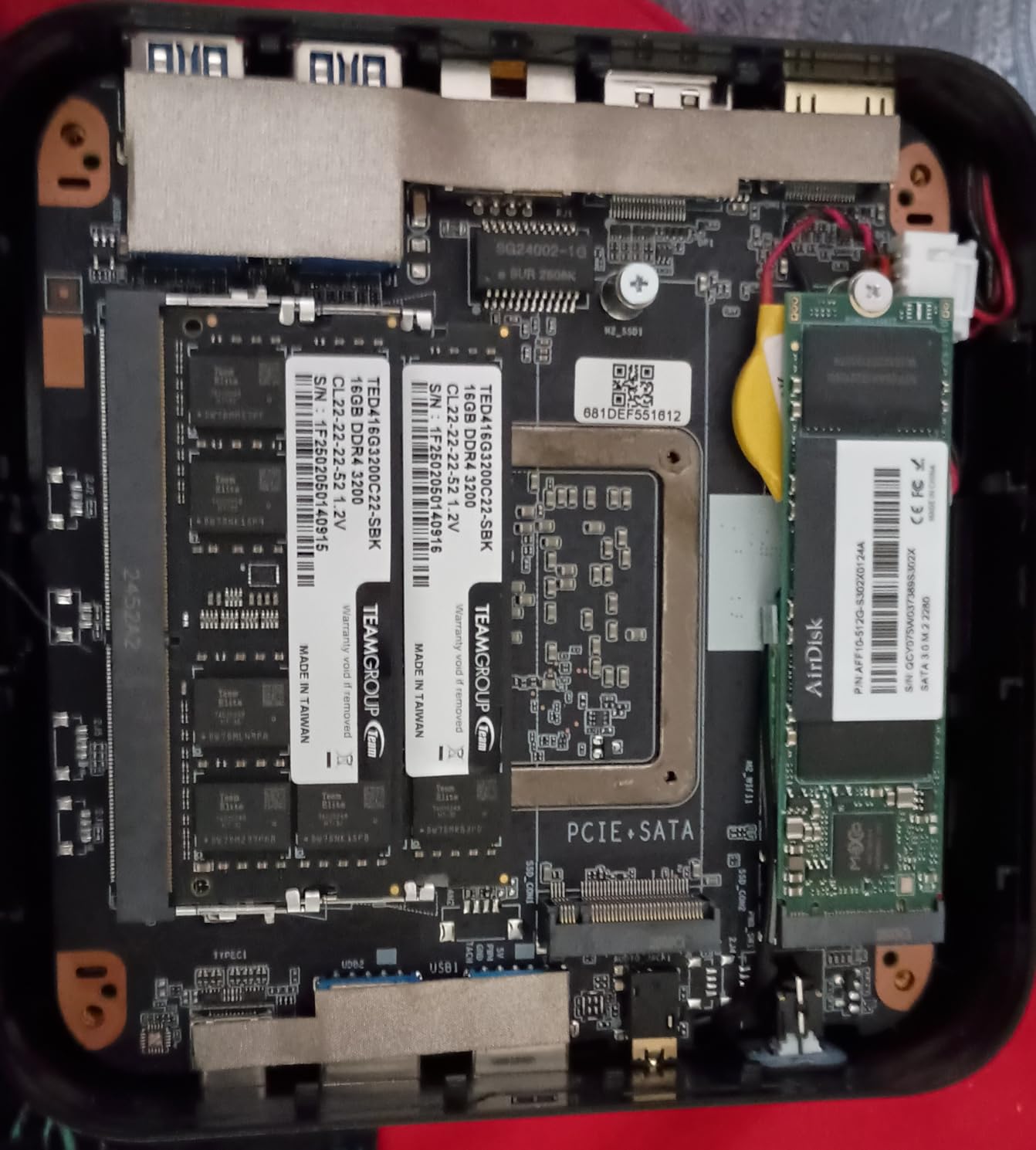 TEAMGROUP Elite DDR4 32GB Kit (2 x 16GB) 3200MHz PC4-25600 CL22 (2933MHz or 2666MHz) Unbuffered Non-ECC 1.2V SODIMM 260-Pin Laptop Notebook PC Computer Memory Module Ram Upgrade - TED432G3200C22DC-S01 customer photo 2