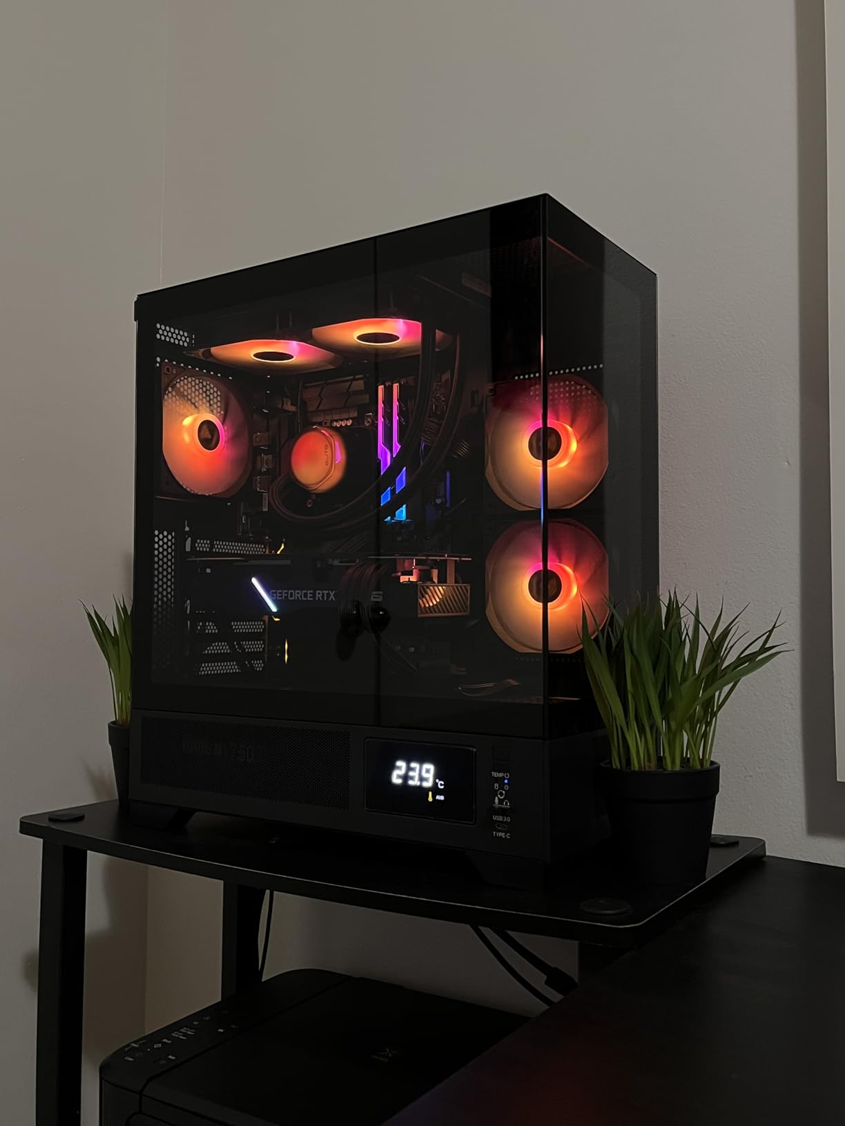 Cooler Master Elite Liquid 240 AIO Liquid CPU Cooler, ARGB | AMD AM5/AM4 & Intel LGA1851/1700 Support Cooler, 240mm, Dual-Chamber Pump, 2x Low-Noise ARGB PWM Fans, Easy Installation customer photo 1