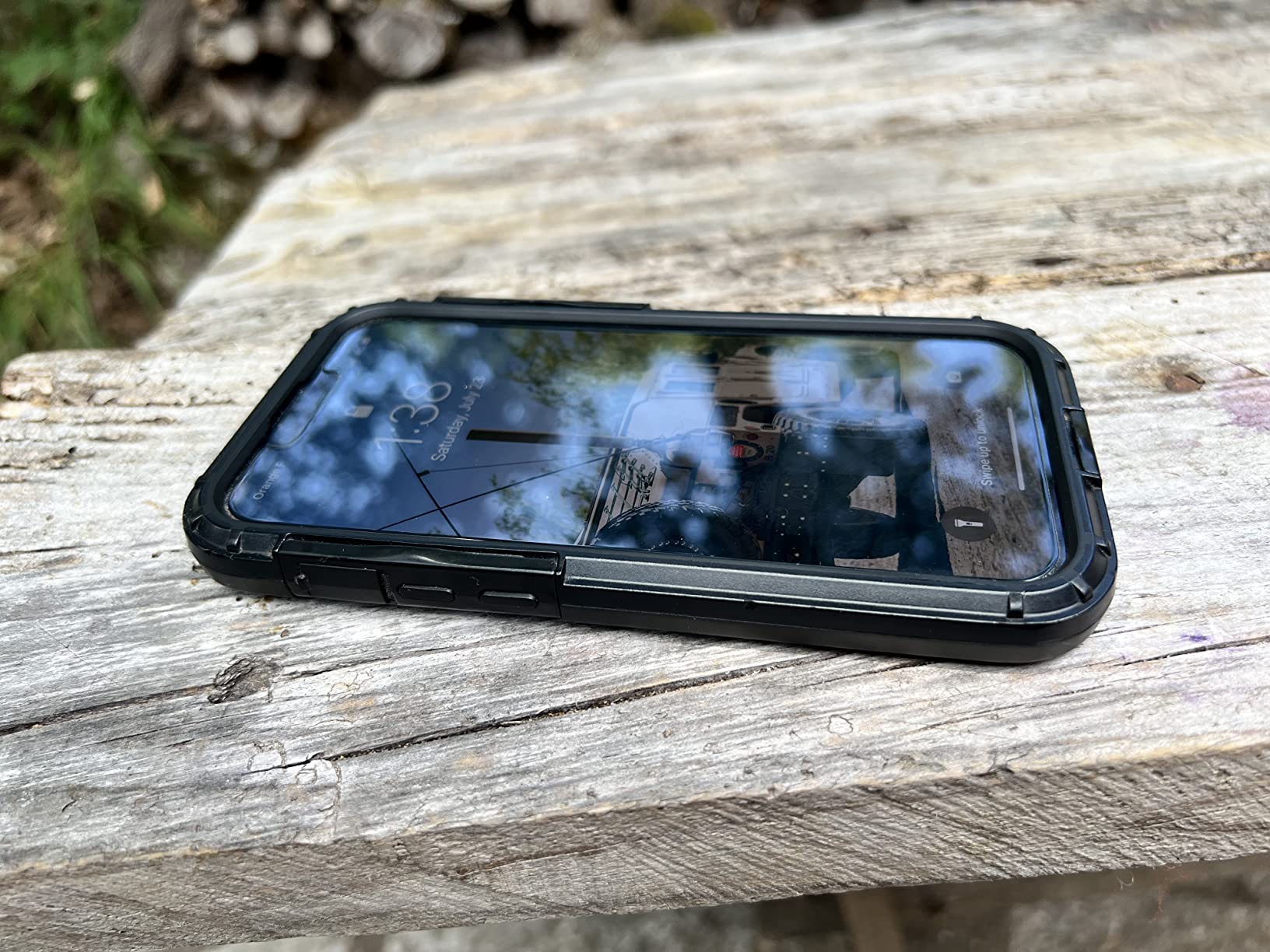 Pelican Shield Series - iPhone 13 Case - 21ft Military Grade Drop Protection, Compatible with Wireless Charging - with Belt Clip Holster Kickstand - Heavy Duty Rugged Case for iPhone 13 - Black customer photo 2