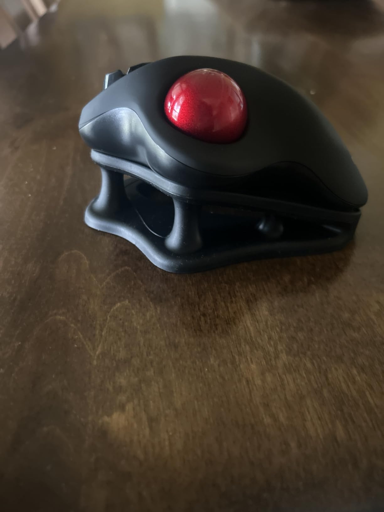 Nulea M501 Wireless Trackball Mouse Ergonomic Thumb Control, 4 DPI Levels | Rechargeable mouse with Bluetooth USB receiver, 3 device use, smooth tracking, compatible with PC Mac Windows customer photo 1