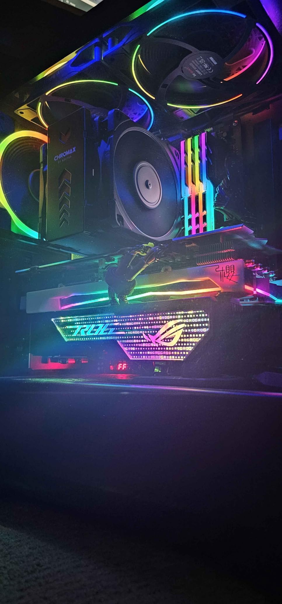 be quiet! Light Wings 140mm PWM High Speed Low Noise Premium ARGB Cooling Fan | 4-Pin | Ideal for Radiators and Heat Sinks | Black | BL075 customer photo 2