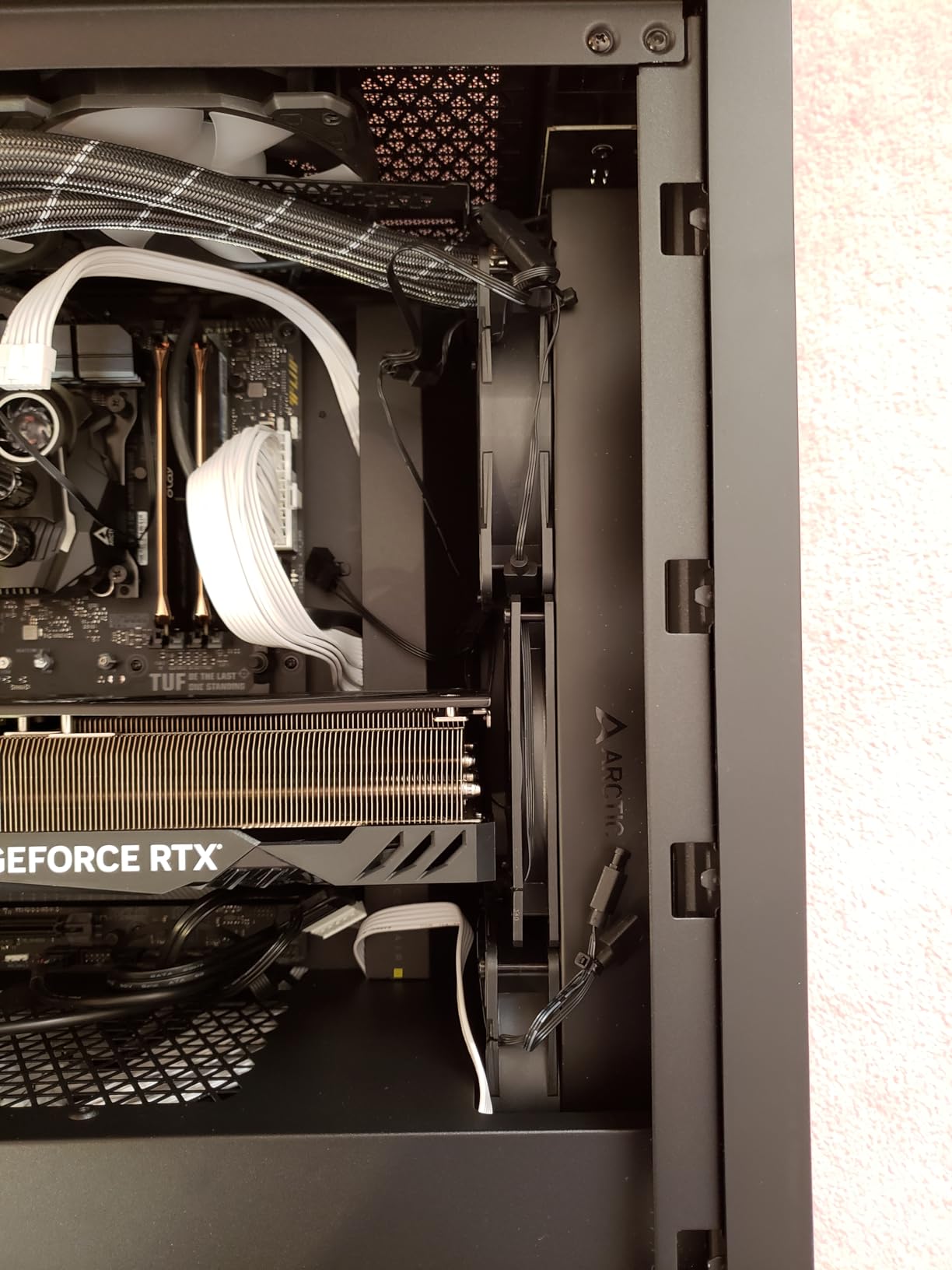 ARCTIC P12 Slim PWM PST (3 Pack) - PC Fan, 120mm Fan, Pressure-optimised, 15mm Slim customer photo 1