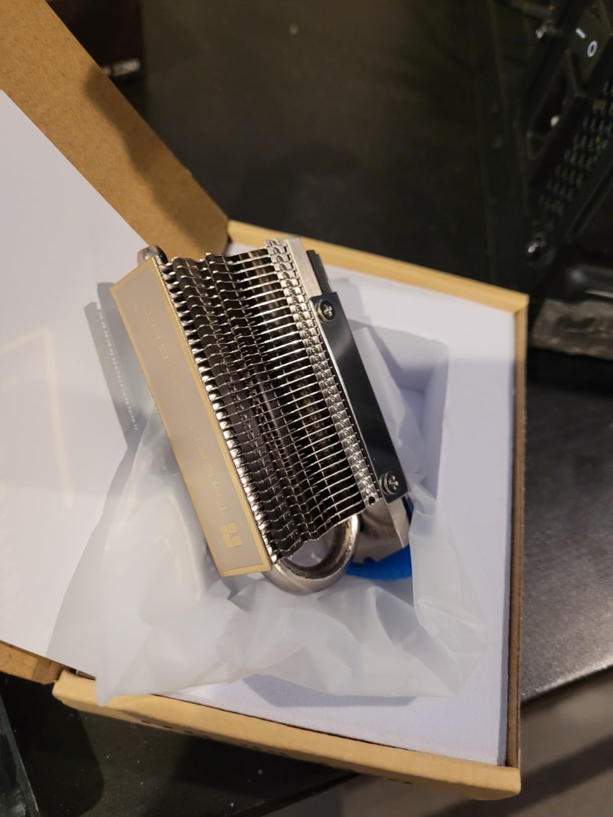 Thermalright HR-09 2280 SSD Heatsink, with Thermal Silicone Pad for M.2 SSD Hard Disk, Computer and PC, Contains a Heat Pipe, Double-Sided Heat Sink, Reflow Soldering Process customer photo 1
