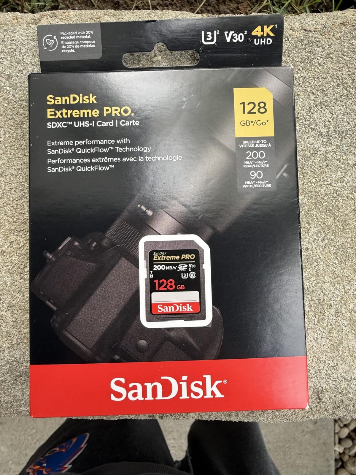 SANDISK 64GB Extreme PRO SDXC UHS-I Memory Card - C10, U3, V30, 4K UHD, SD Card - SDSDXXU-064G-GN4IN customer photo 2