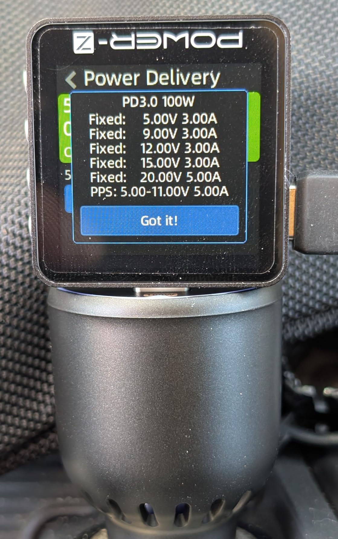 UGREEN 130W 3-Port USB C Car Charger, Type C Cigarette Lighter Adapter - 2 USB-C 1 USB-A, Compatible with iPhone 17/16/15/14/13/12, Galaxy S25/S24/S23 Ultra, iPad, MacBook customer photo 1