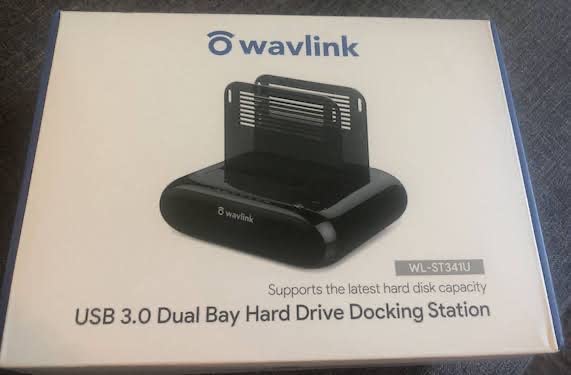 WAVLINK Dual Bay Hard Drive Docking Station - USB 3.0 to SATA I/II/III for 2.5
