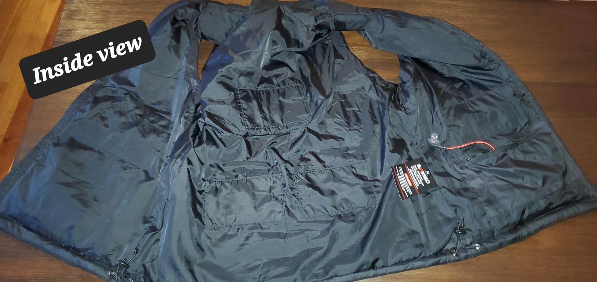 KOVNLO Womens Heated Vest, 5 in 1 Smart Controller, Lights-out Design, Electric Heated Jackets (Battery Pack Not Included) customer photo 2