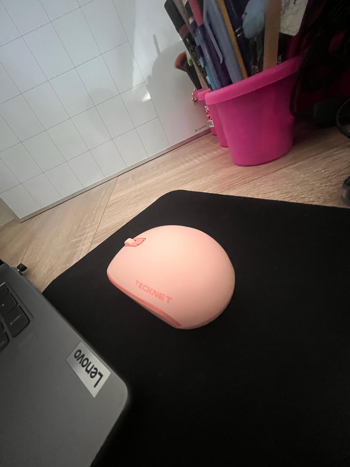 TECKNET Compact Ambidextrous Wireless Mouse for Laptop Mint Green customer photo 1
