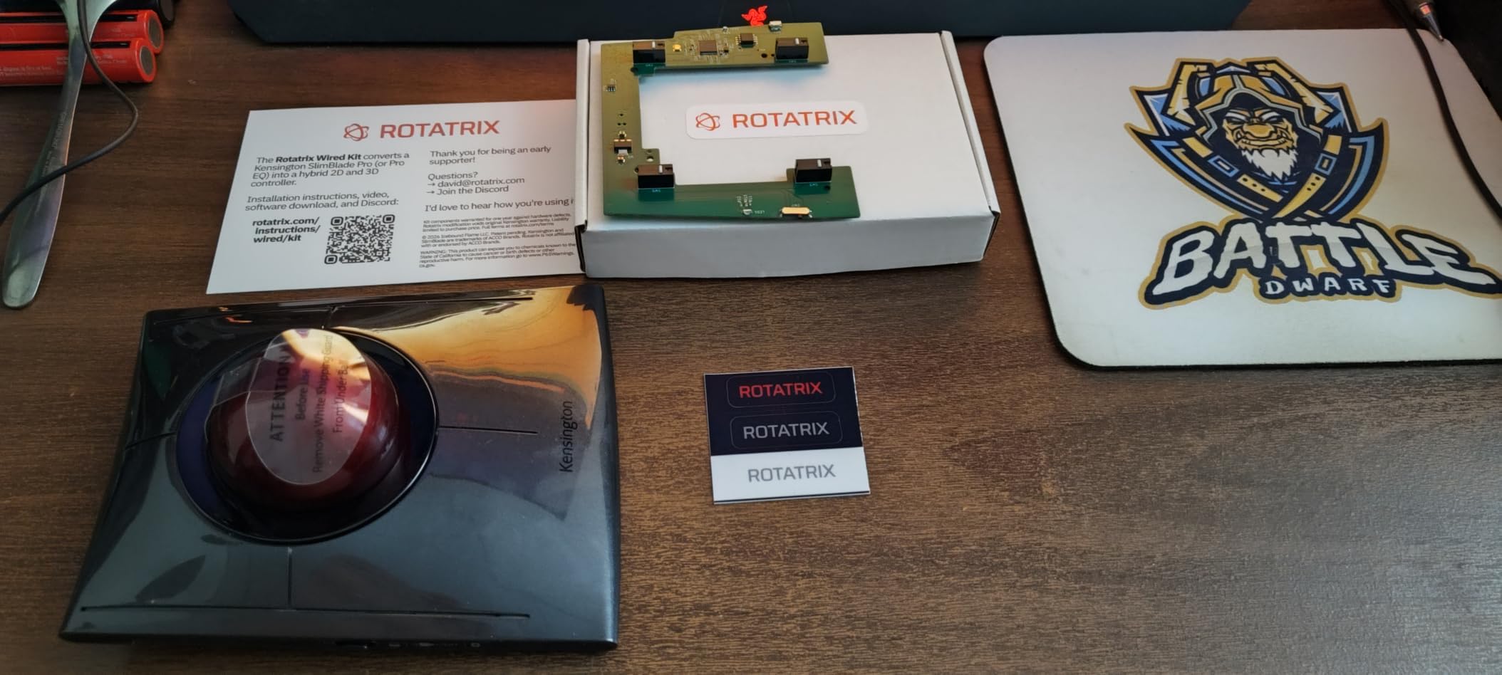 Kensington SlimBlade Pro Wireless Trackball (K72080WW) customer photo 2