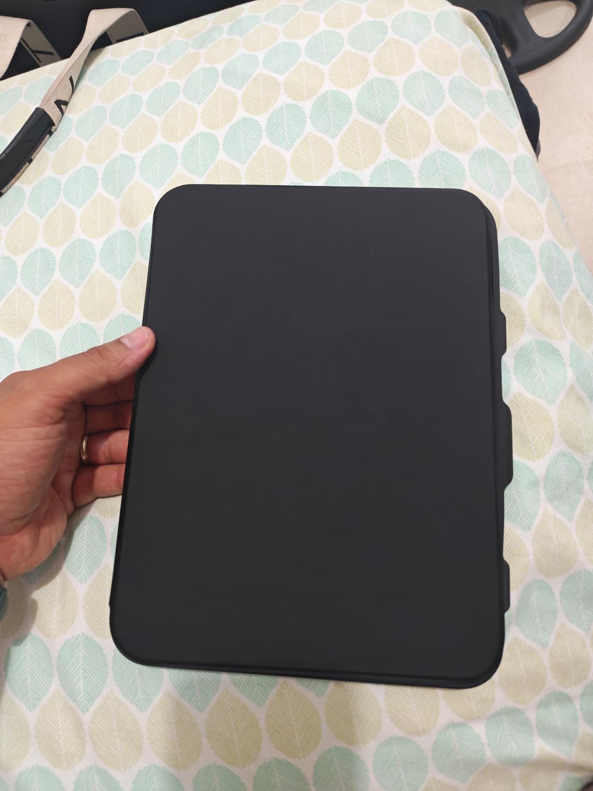 MoKo for iPad (A16) 11th/10th Generation Case with Pencil Holder, Navy Blue | Full Heavy Duty Clear Cover, Built-in Screen Protector, Magnetic Multi-angle Stand customer photo 2