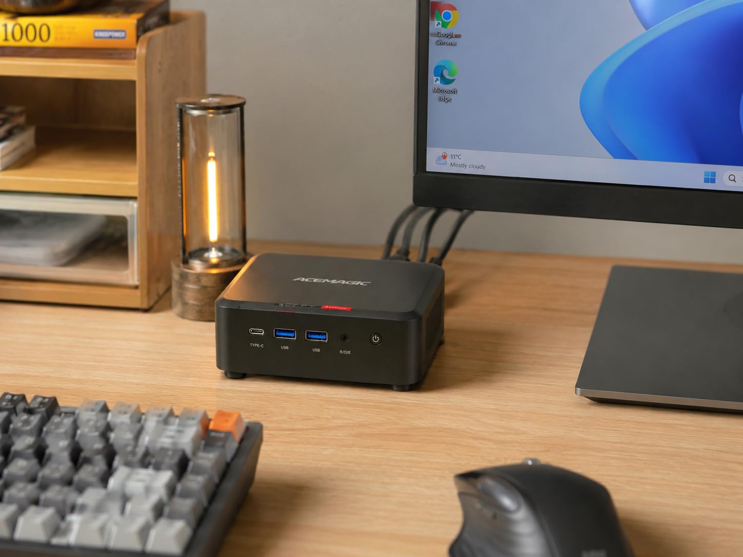 ACEMAGIC K1 Gaming Mini PC Ryzen 7 7730U 16GB 512GB SSD Windows 11 Pro customer photo 2