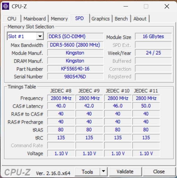 Kingston FURY Impact 32GB (2x16GB) 5600MT/s DDR5 CL40 Laptop Memory Kit of 2 | Lower Power Consumption | Intel XMP 3.0 | Plug N Play | KF556S40IBK2-32 customer photo 2