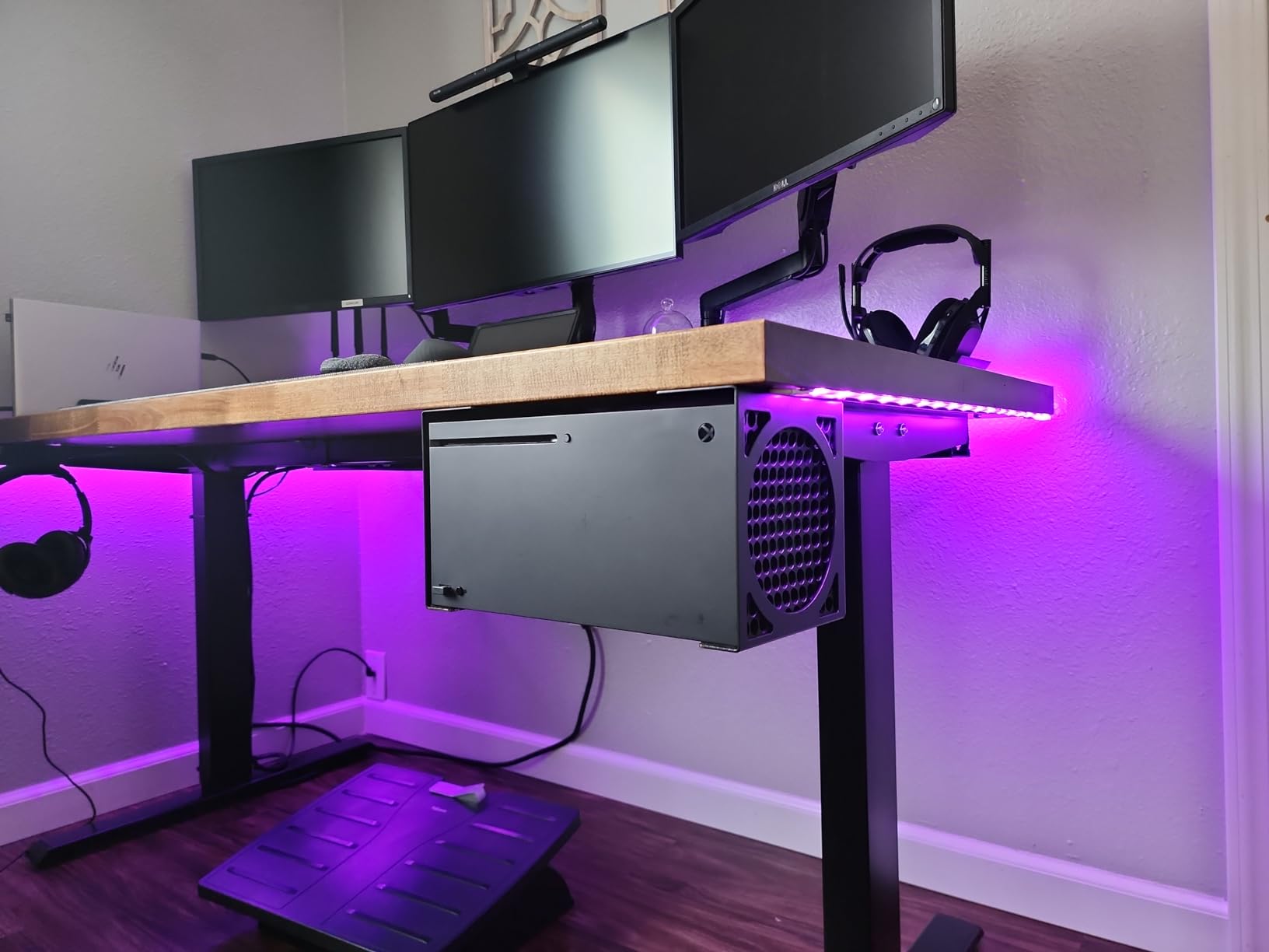 Monzlteck Under Desk Mount for Xbox Series X,Stealth Mount for XSX customer photo 2