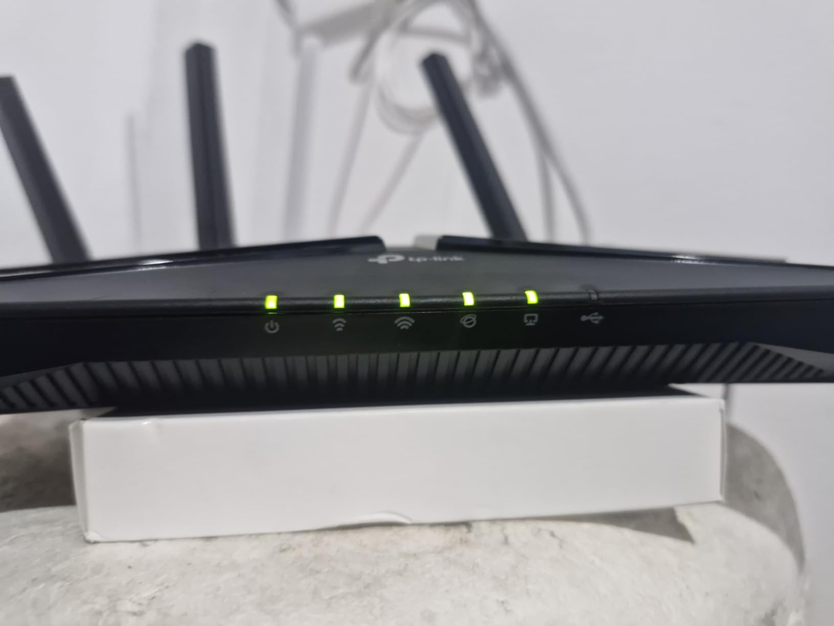 TP-Link AX3000 WiFi 6 Router, 2 x 2.5 Gbps Ports (Archer AX55 Pro) | Multi Gigabit Wireless Internet, Dual Band, VPN Router, OFDMA, MU-MIMO, USB 3.0, WPA3, Compatible with Alexa customer photo 2