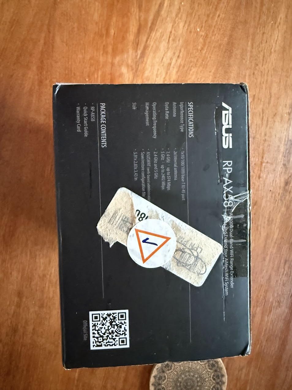 ASUS RP-AX58 AX3000 Dual Band WiFi 6 (802.11ax) Range Extender, AiMesh Extender for Seamless mesh WiFi; Works with Any WiFi Router customer photo 2
