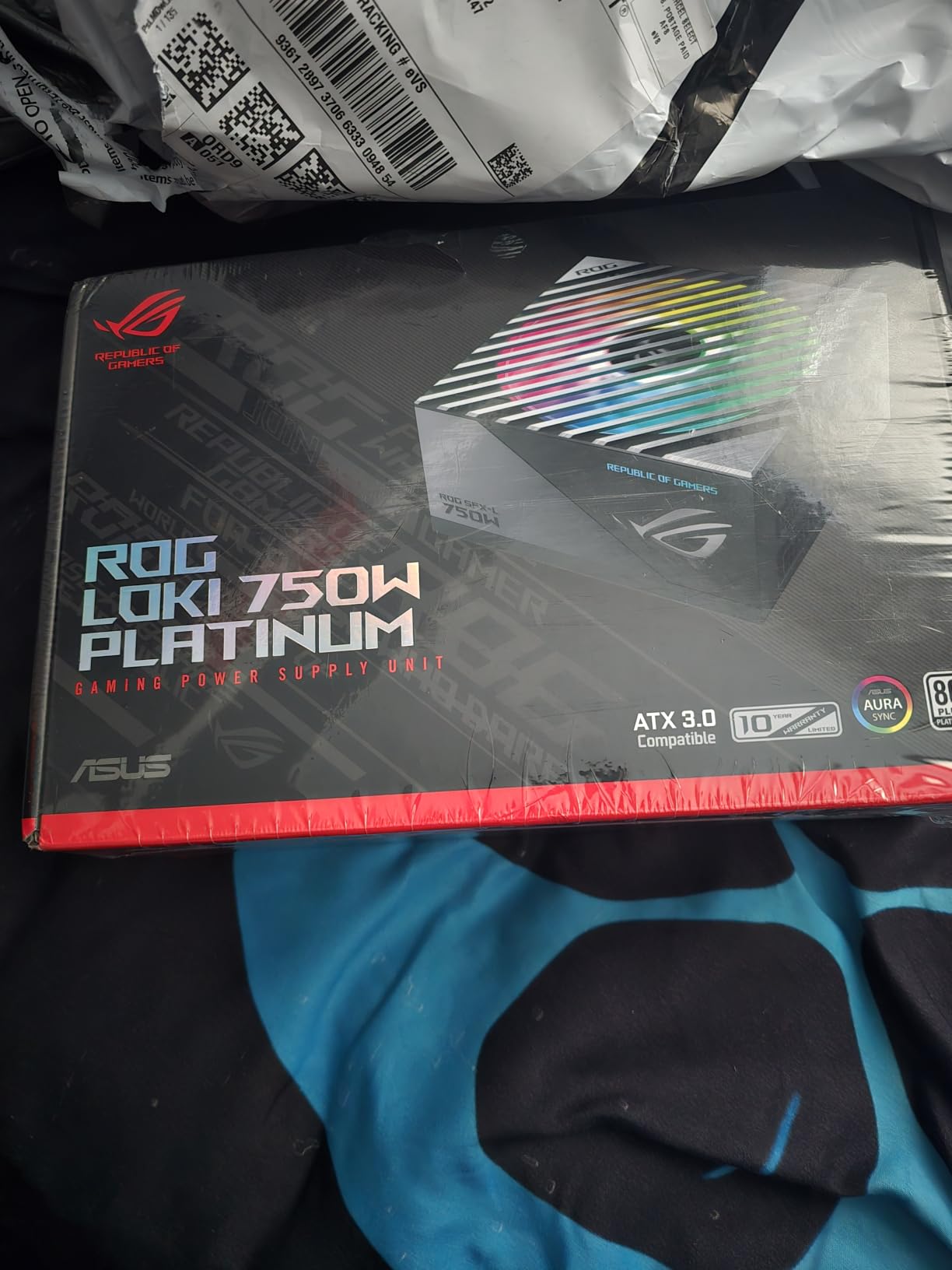 ASUS ROG Loki SFX-L 750W Platinum (Fully Modular Power Supply, 80+ Platinum, Lambda A Certified, 120mm PWM ARGB Fan, Aura Sync, ATX 3.0 Compatible, PCIe 5.0 Ready, 10 Year Warranty) customer photo 1