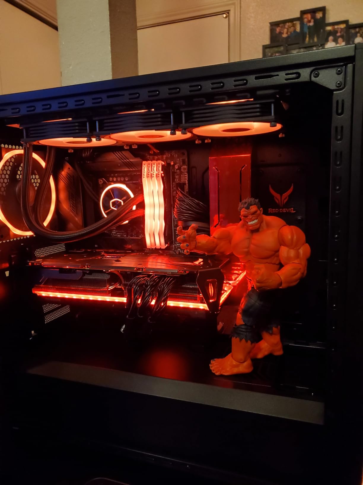be quiet! Shadow Base 800 FX - ARGB - 4 Light Wings 140mm PWM Fans - Mid-Tower PC Gaming Case - 420mm radiators or E-ATX motherboards Support - White customer photo 2