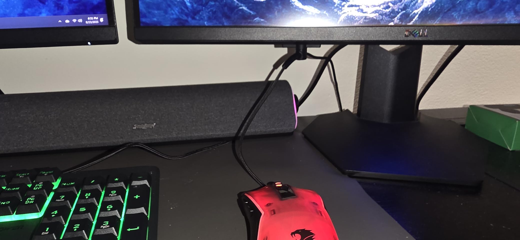 Pulsar Gaming Gears Micro Bungee ES, Wired Mouse Support, Single Pack | Drag-Free Wired Mouse Support, Free Motion on Your Desk, Super Compact Size, Attach it to Your Monitor, Get More Space customer photo 1