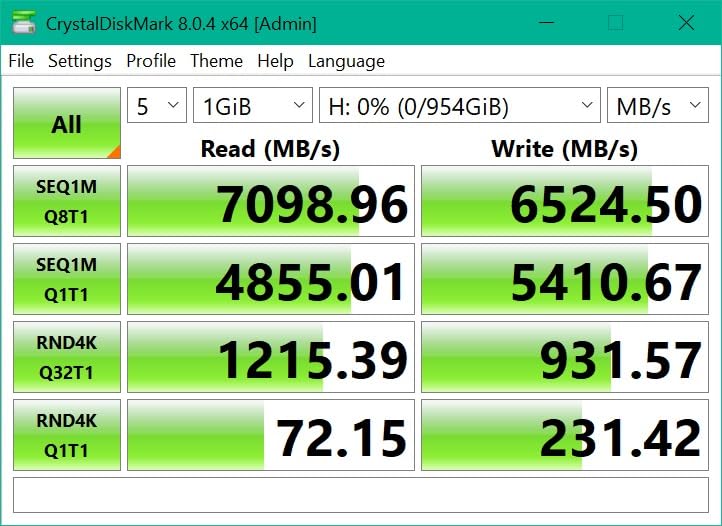 Lexar 4TB NM790 Internal NVMe SSD, 7400/6500 MB/s, M.2 2280, PCIe Gen 4x4 | Compatible w/ PS5, Gamers & Content Creators, PC & Laptops, SLC Cache, Single-Sided Design, LNM790X004T-RNNNU customer photo 1