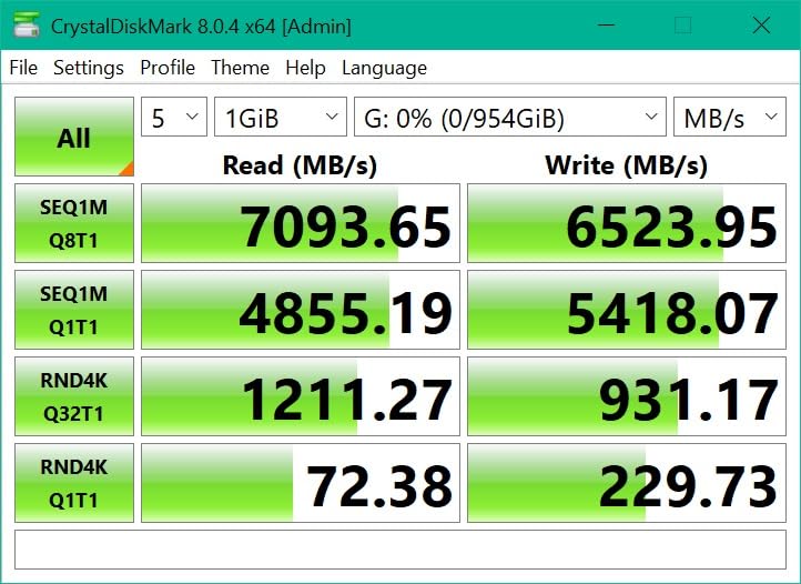 Lexar 1TB NM790 Internal NVMe SSD, 7400/6500 MB/s, M.2 2280, PCIe Gen 4x4 | Compatible w/ PS5, Gamers & Content Creators, PC & Laptops, SLC Cache, Single-Sided Design, LNM790X001T-RNNNU customer photo 1
