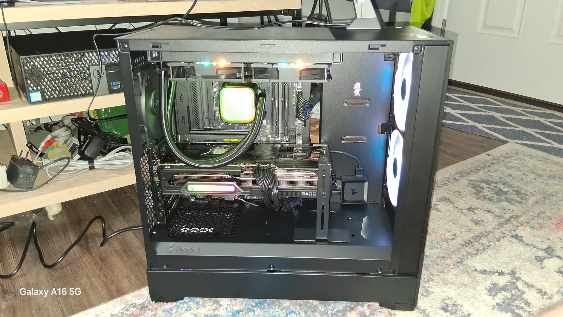 GPU Support Bracket, Graphics Card Support, GPU Brace, Video Card Holder Bracket with Bottom Adhesive, GPU Stand, Adjustable Anti Sag GPU Stand 35-120mm, Support GPU 4090 Thickness Support up to 75mm customer photo 2