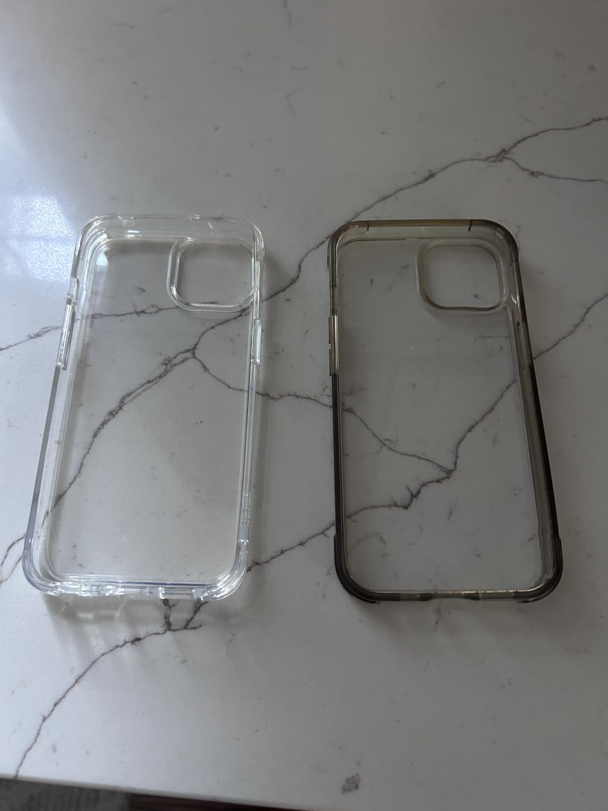 Mkeke for iPhone 15 Case Clear [Not Yellowing] | [Military-Grade Drop Protection] Clear Slim Phone Cases for Apple iPhone 15 with Shockproof Bumper 2023 customer photo 1