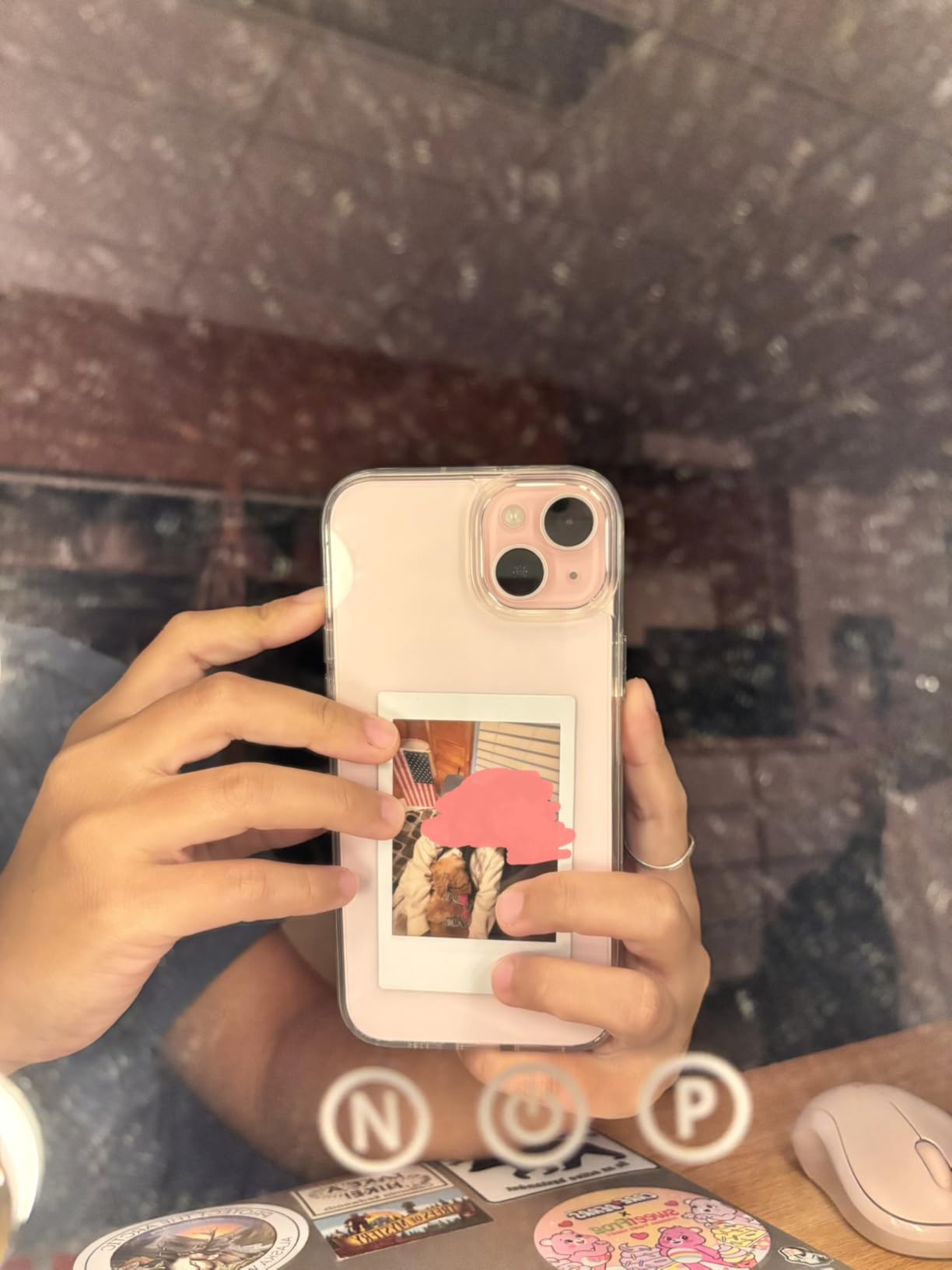 JETech Case for iPhone 15, Anti-Yellowing, Clear | Shockproof Protection, Scratch Resistant Hard PC Back, Durable Transparent TPU Bumper customer photo 2