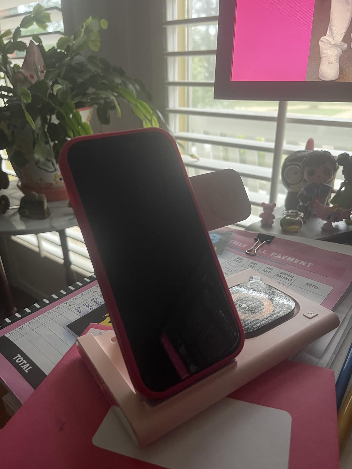 3 in 1 Foldable Wireless Fast Charging Station for Apple Multiple Devices | iPhone Charging Station for iPhone 17, Travel iWatch Charger Stand, Light Nightstand Charging Dock for Apple Watch/Airpods customer photo 1