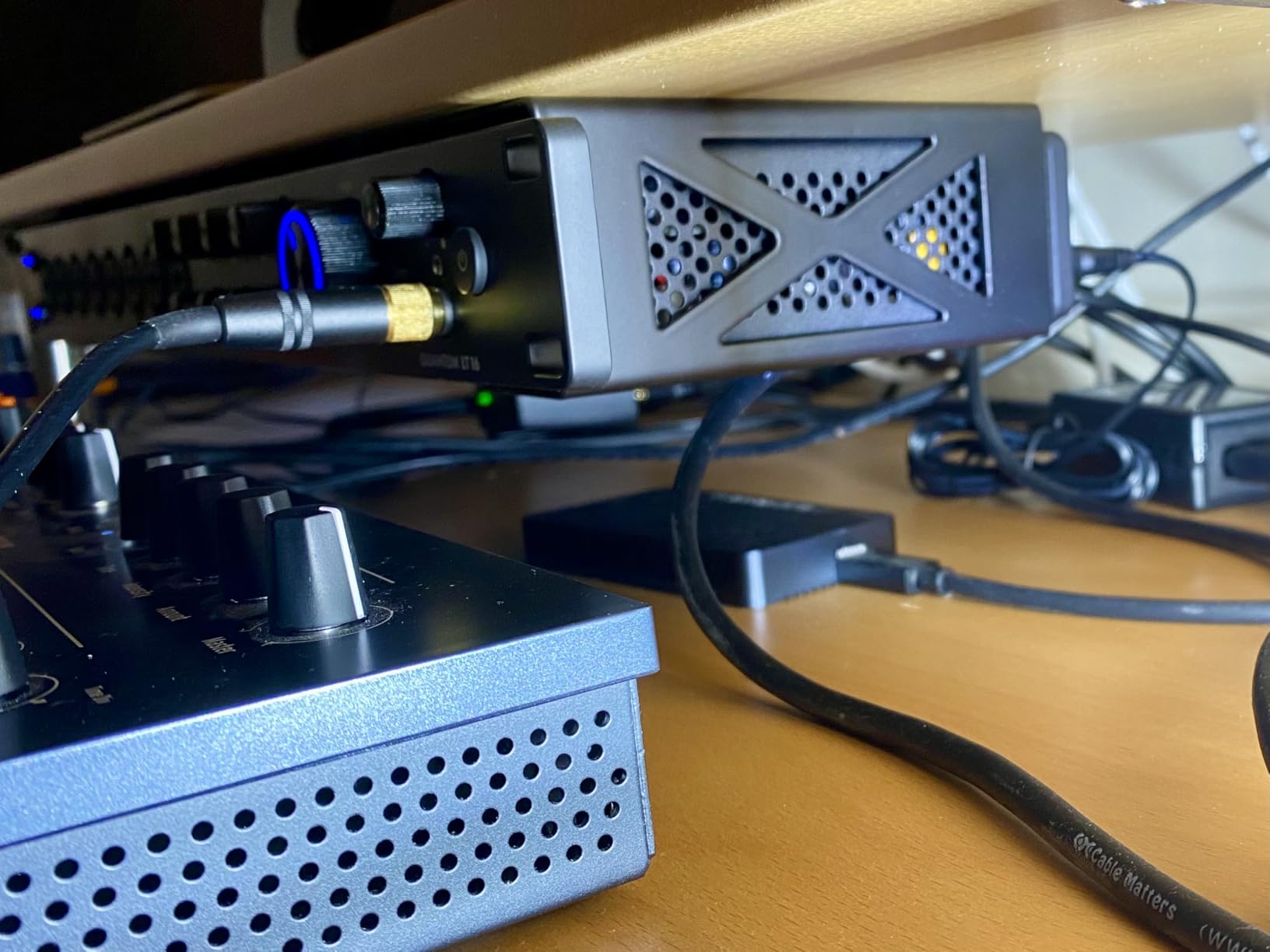 Under Desk Laptop/Mini PC Storage Mount,CPU Holder,Compatible with Dell OptiPlex,Mac Book,Mac mini and More. customer photo 1