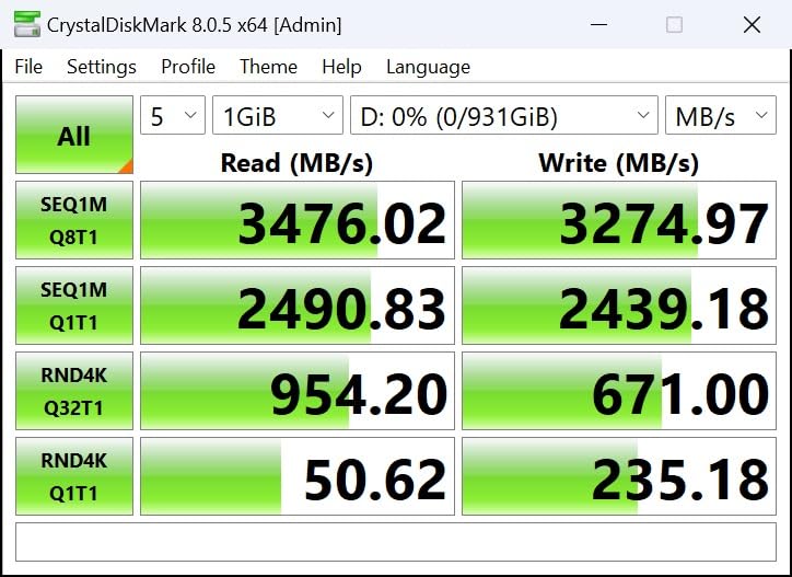 Patriot Viper VP4000 Mini 1TB PCIe Gen4 x4 M.2 2230 SSD | Form factor: M.2 2230; Interface: PCIe Gen4 x4 customer photo 1