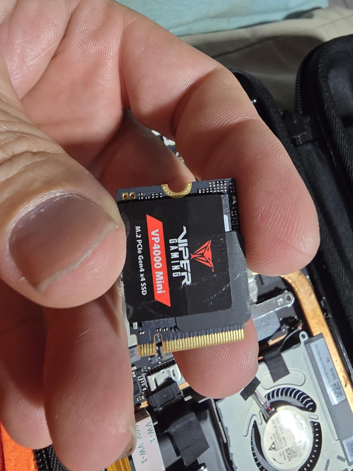 Patriot Viper VP4000 Mini 1TB PCIe Gen4 x4 M.2 2230 SSD | Form factor: M.2 2230; Interface: PCIe Gen4 x4 customer photo 2