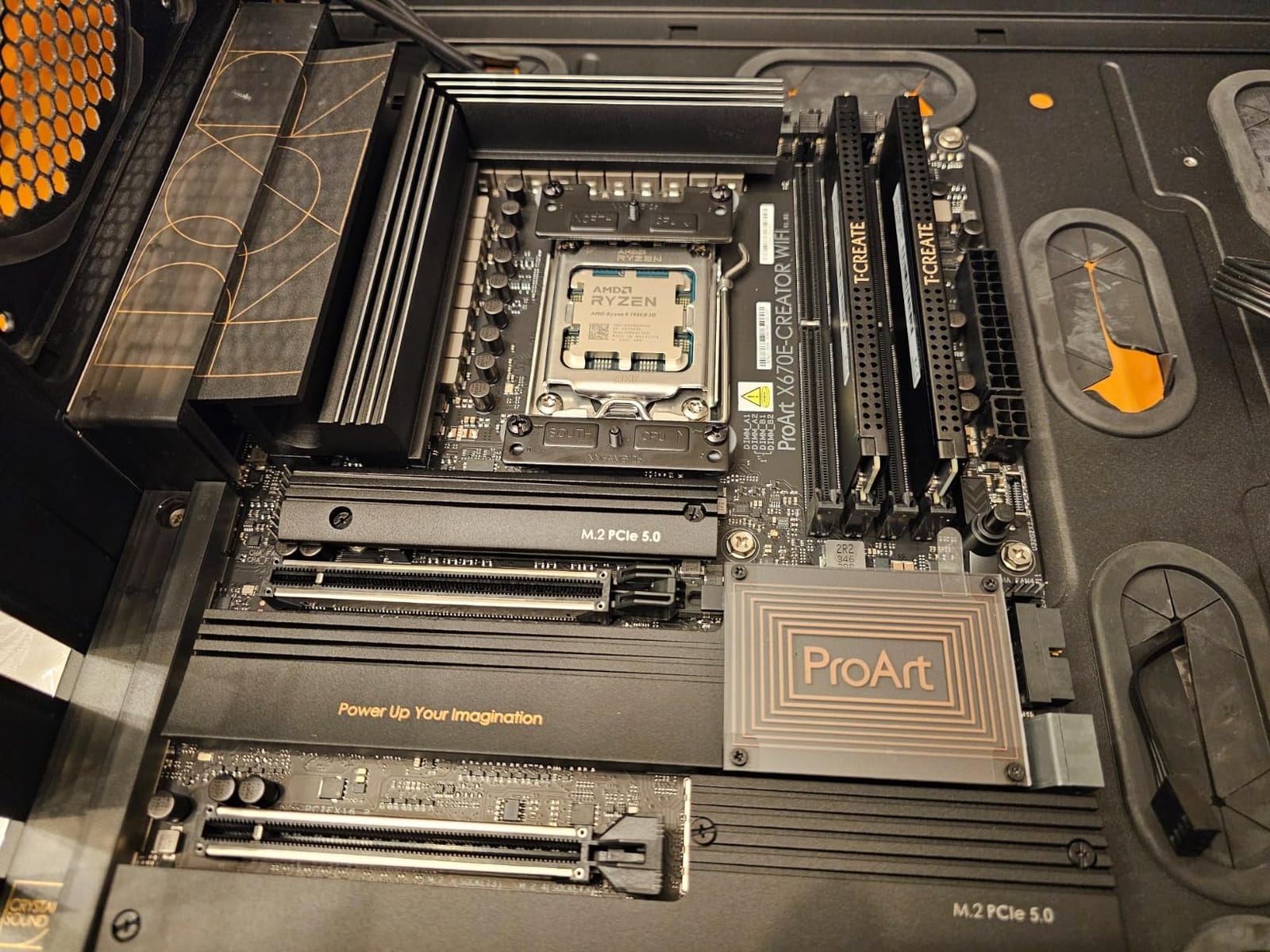 TEAMGROUP T-Create Expert Overclocking 10L DDR5 96GB Kit (2 x 48GB) 6400MHz (PC5-51200) CL32 M-DIE Desktop Memory Module Ram Black - CTCED596G6400HC32ADC01 customer photo 1