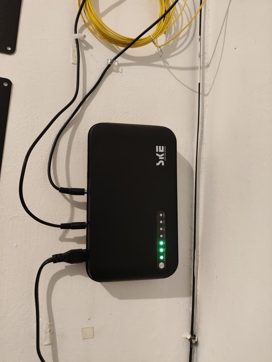 SKE DC20000 Plus Altair - Mini DC UPS 20000mAh Battery Backup & Surge Protector for Router & Modem - Compact, Portable Uninterruptible Power Supply with 5V/9V/12V Outputs, USB & Type-C Charging, WiFi customer photo 2
