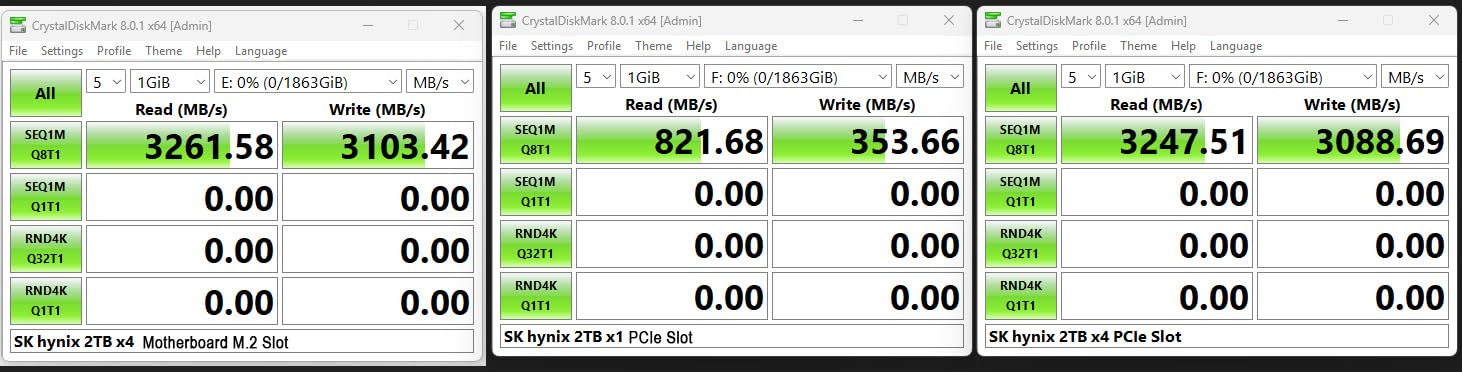 SABRENT M.2 NVMe SSD to PCIe x16 Adapter Card, Gen5, Heatsink | M-key NVMe only, Not for SATA M.2, 2230/2242/2260/2280, Aluminum heatsink, x4 electrical, Gen5 needs Gen5 slot customer photo 1