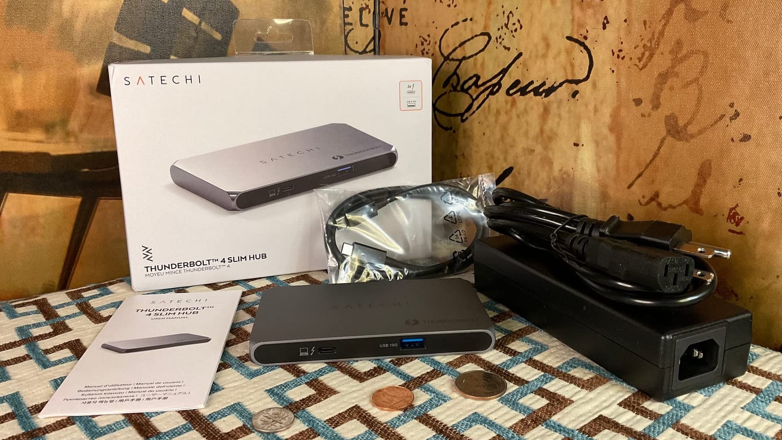 Satechi Thunderbolt 4 Slim Hub Pro, Docking Station, 100W USB-C Charging | Single 8K or dual 4K display, 4 Thunderbolt ports, USB 3.2 Gen2, for Mac, Windows, MacBook Air/Pro, Dell, Surface, Lenovo customer photo 2